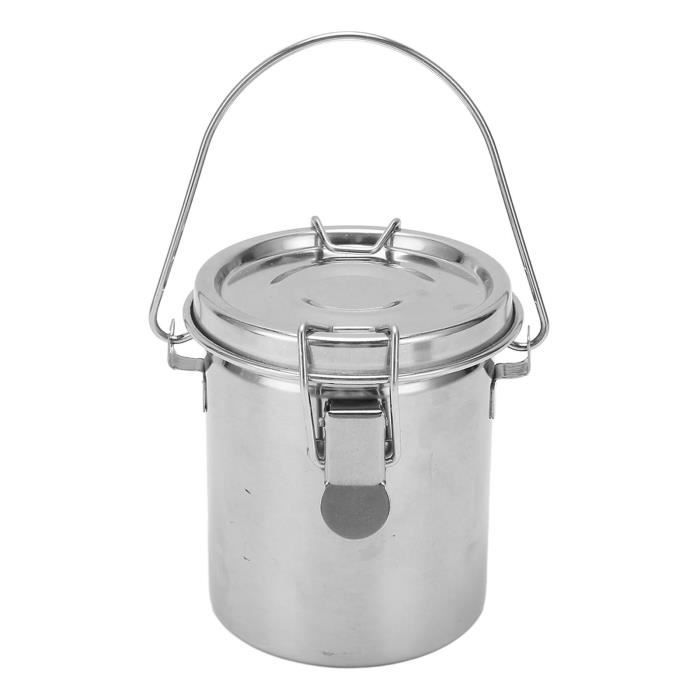 Kurtzy Nettoyeur Pinceau En Acier Inoxydable Avec Couvercle Étanche - Nettoyeur à Pinceau Double Niveau Portatif Avec Réservoir De Lavage Étanche Et Filtre Amovible - Pour La Peinture à Huile