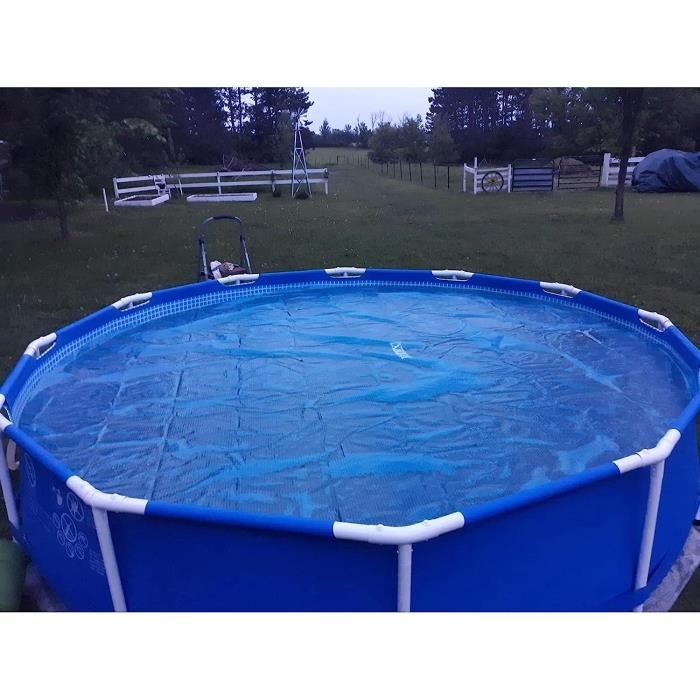 Kit De Fixation Pour Bâche Solaire Piscine - 8 Sangles Universelles - Remplacement Pour Enrouleur Enterré