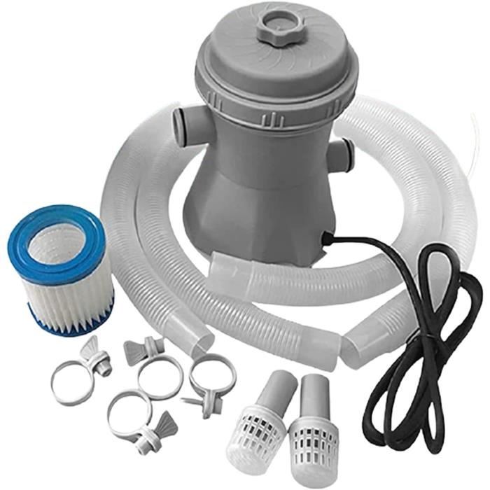 Filtre à Cartouche Gre AR124 Pour Piscines Hors-Sol Jusqu'à 30 M³ - 3800 L/h, 70W, Facile D'Entretien