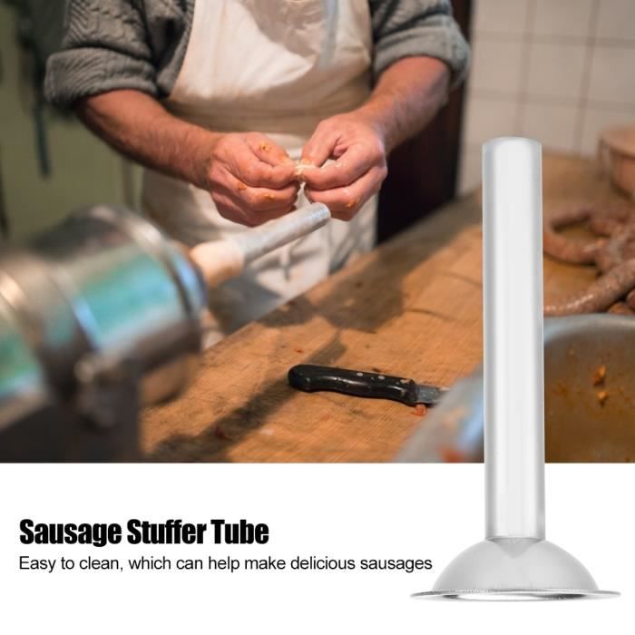 Tubes De Farce à Saucisses En Acier Inoxydable, Diamètre 24 Mm, Entonnoirs Manuels Pour Farce à Saucisses, Tube De Remplissage Pour Hachoir à Viande, Hachoir à Aliments Tubes De Farce à Saucisses En Acier Inoxydable, Diamètre 24 Mm, Entonnoirs Manuels Pour Farce à Saucisses, Tube De Remplissage Pour Hachoir à Viande, Hachoir à Aliments