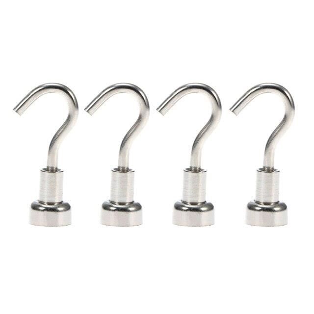 Lot De 4 Supports Magnétiques Pour Télécommande – Fixation Murale Puissante Et Amovible | Pour TV, Climatiseur, Ventilateur (maison, Bureau, école)