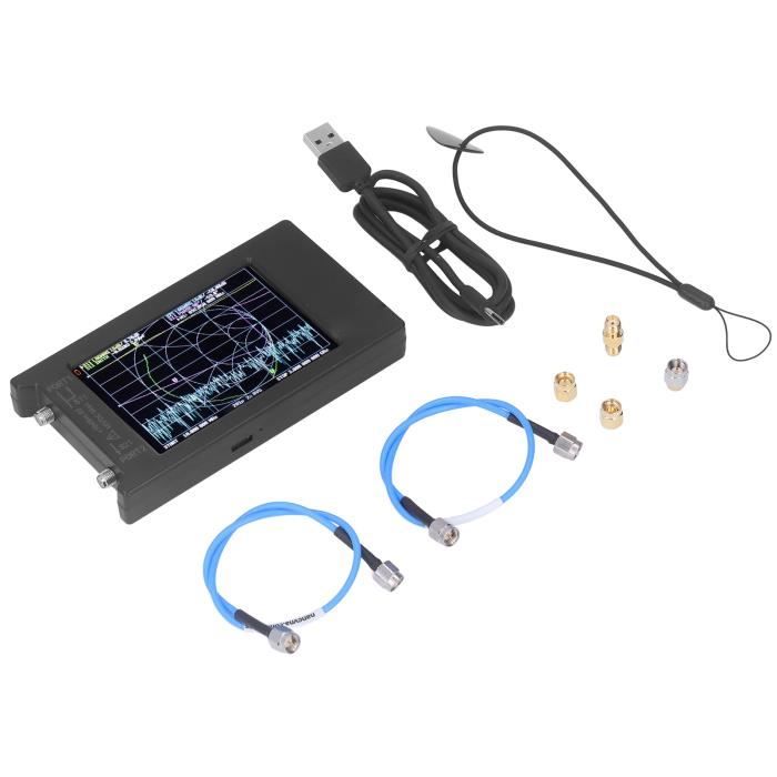 Analyseur De Réseau Vectoriel Portable LiteVNA 50KHz-6,3GHz Avec écran