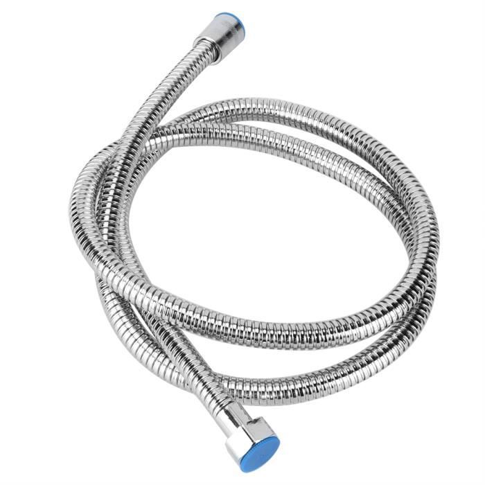 Flexible De Douche En Acier Inoxydable Doré - Pièce De Rechange Pour Salle De Bain - 2 M - Flexible
