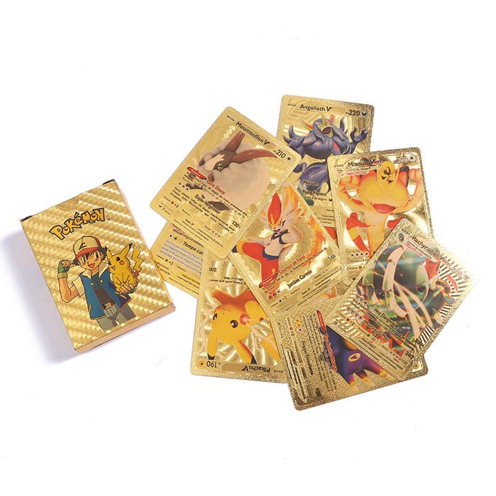 Lot De 55 Cartes à Collectionner En PVC – Cartes De Jeu Haute Qualité, Pour Collectionneurs