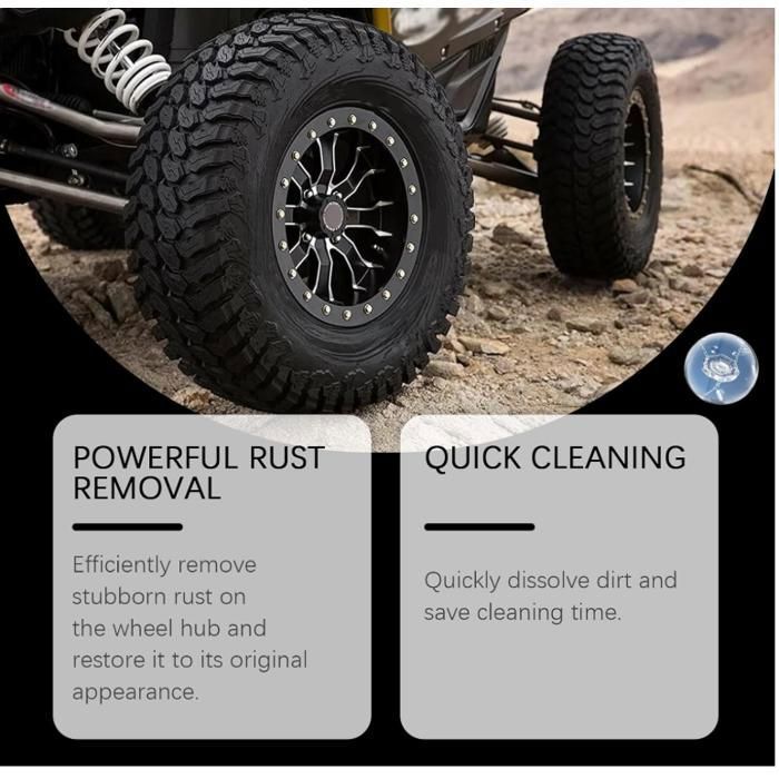 Iron Eraser Rust Remover Spray, Iron Powder Remover Spray for Car ...