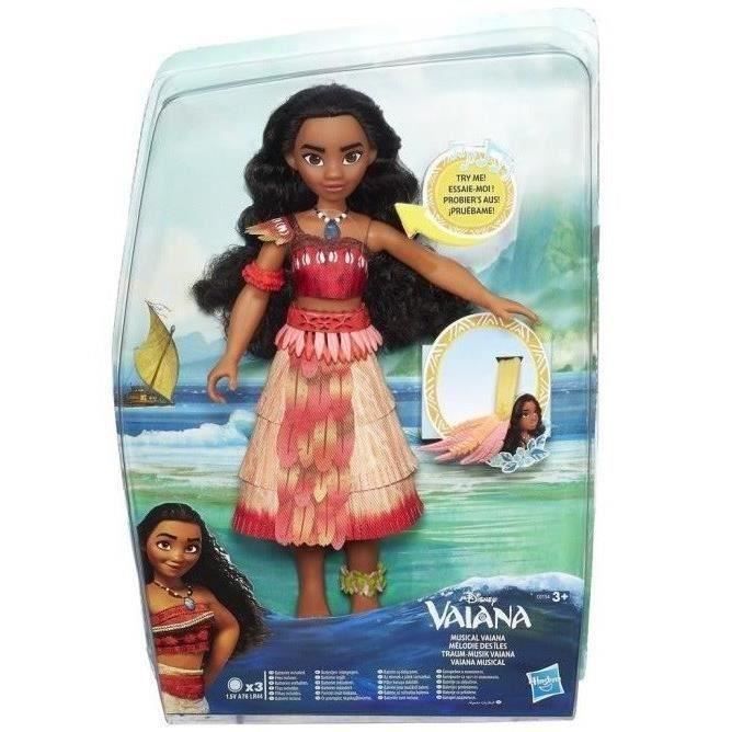 Poup e VAIANA Disney chantante melodie des iles. Cdiscount Jeux