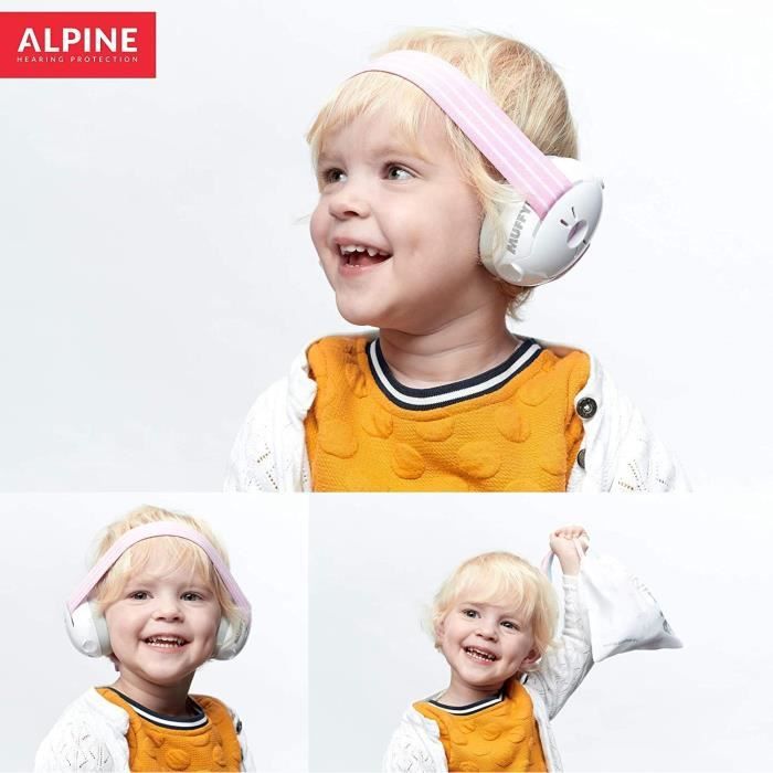 Alpine Baby Muffy Casque Anti Bruit Bébé : Protection Auditive