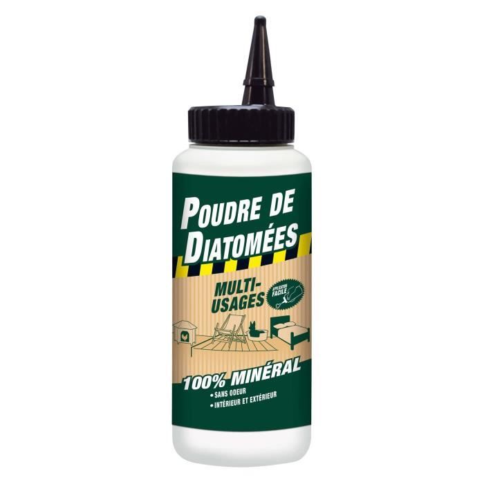 Poudreuse à Terre De Diatomée - 350 Ml, Réglable, Pour Jardin, Poulailler, Serre, Anti-moucherons - 10