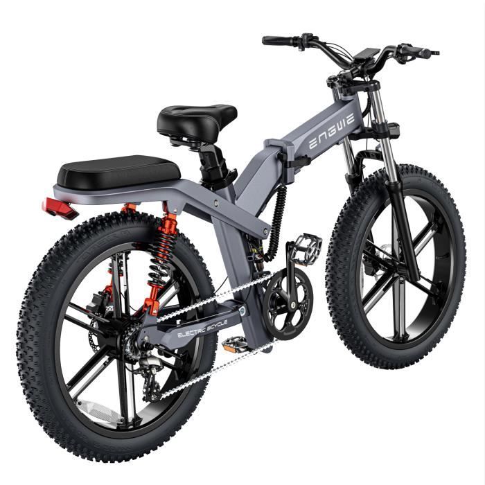 Promotion > Vélo électrique ENGWE X26 26 * 4.0 pouces Gros pneus 50 km/h  Vitesse maximale 48 V 1000 W Moteur 19.2 Ah et 10 Ah Double batterie Portée  100 km Charge