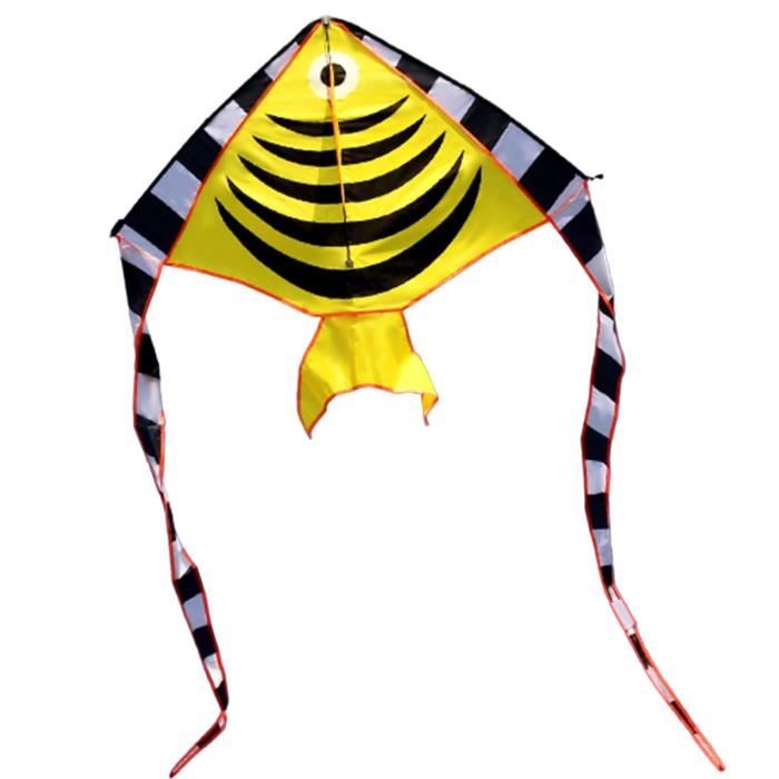 Vilac Cerf-Volant Poisson – Jouet D'Extérieur Coloré Dès 3 Ans – Plage, Jardin, Montagne – Cadeau Idéal