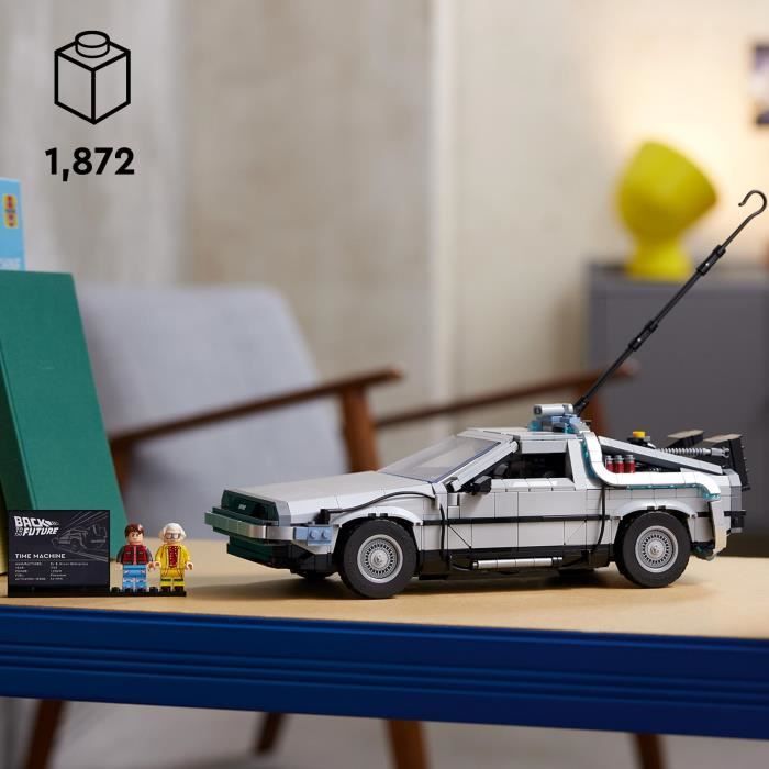 LEGO® 10300 La machine à remonter le temps de Retour vers le futur -  Cdiscount Jeux - Jouets