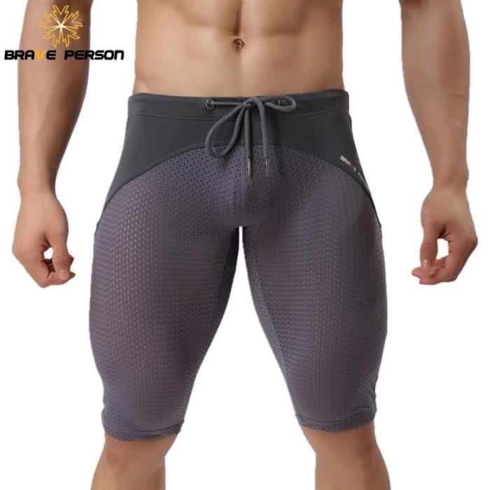Short Sport Homme Longueur Genou – Ample, Solide, Avec Poches – Idéal Running, Plage, Streetwear