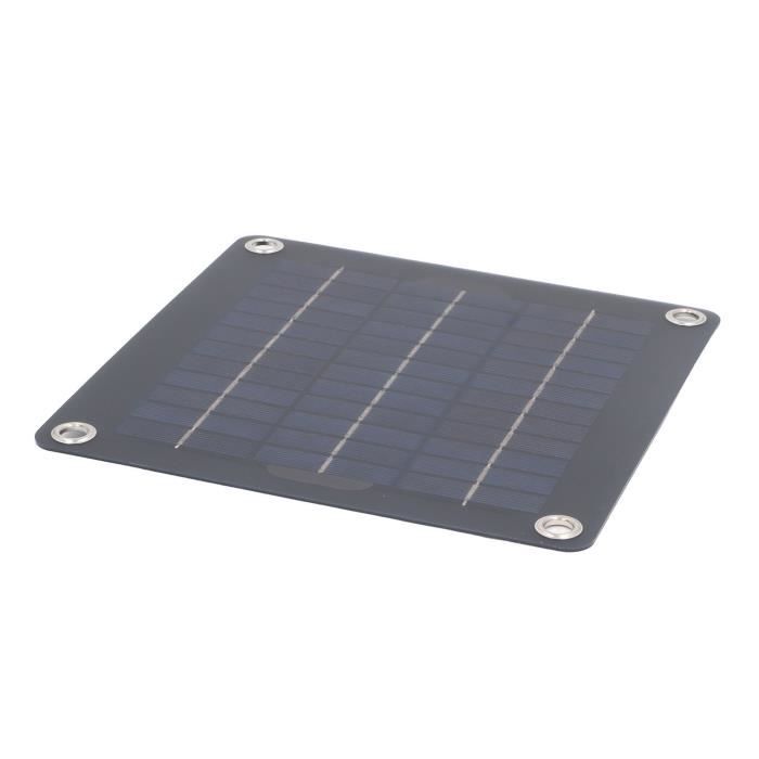 Chargeur de Batterie de Panneau Solaire 100W, Kit de Panneau Solaire de Silicium Monocristallin à Faible Efficacité Lumineuse 100W pour le Cyclisme Extérieur pour Voiture