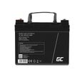 GreenCell® Rechargeable Batterie AGM 12V 33Ah accumulateur au Gel Plomb Cycles sans Entretien VRLA Battery étanche-2