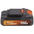 Batterie 20V 3Ah Dual Power POWDP9023 - DUAL POWER - Pour outils de bricolage et de jardinage-2