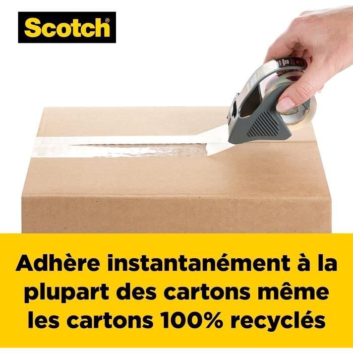 Ruban Adhésif D emballage - Transparent Box Lock Scotch 48 Mm X