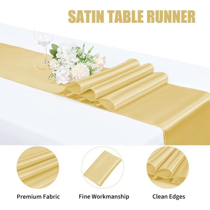 Lot De 3 Nappes Jetables En Plastique Noir Et Doré - Bannière Du Nouvel An Pour Le Nouvel An - Fournitures De Fête - Décorations De Nouvel An 2025 (274 X 130 Cm