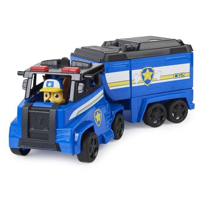 Camion + figurine ruben big truck pups pat'patrouille, vehicules-garages