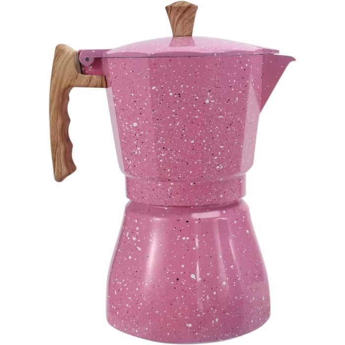 Cafetière Moka Italienne - Aluminium, Capacité 50 à 600ml (1 à 12 Tasses), Pour Expresso Maison