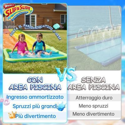 Costway Toboggan Aquatique Gonflable Parc Aquatique Géant Pour Enfants Avec Double Toboggans Avec Ventilateur De 950w B19c23d78b0847b7ba7bf2df5e518696