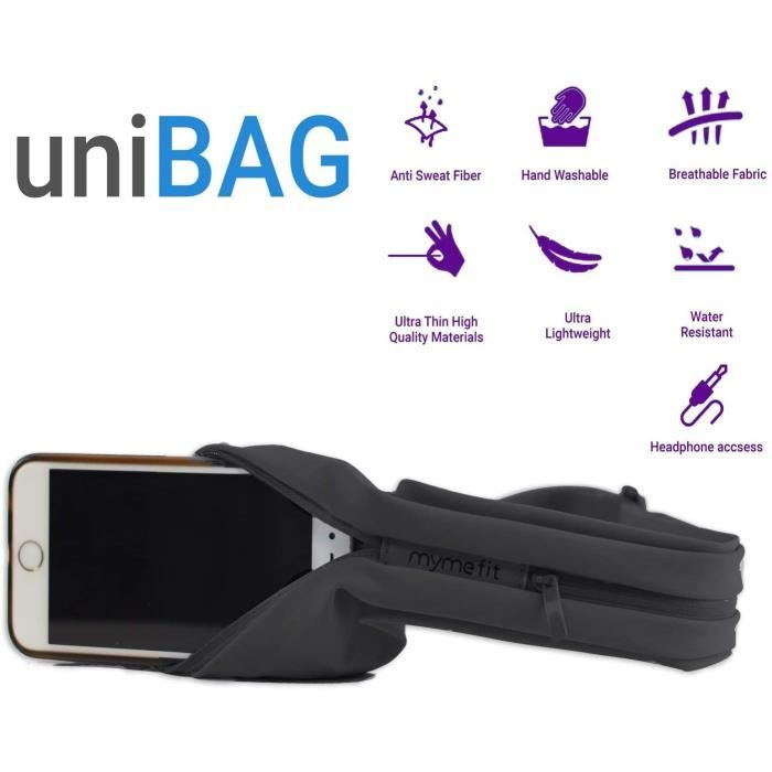 Porte Telephone Sport Ceinture Running ES Tradersa l eau avec 2 Grandes Poches Sac Banane Femme pour la Course a Pied Cyclism 205 Cdiscount Sport