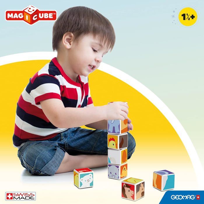 Jeu de construction magnétique Magicube Geomag : avis, prix - Mam'Advisor
