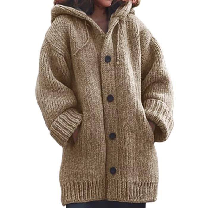 Gilet long hotsell chaud femme