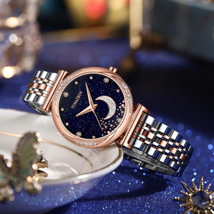 Montre online lune femme