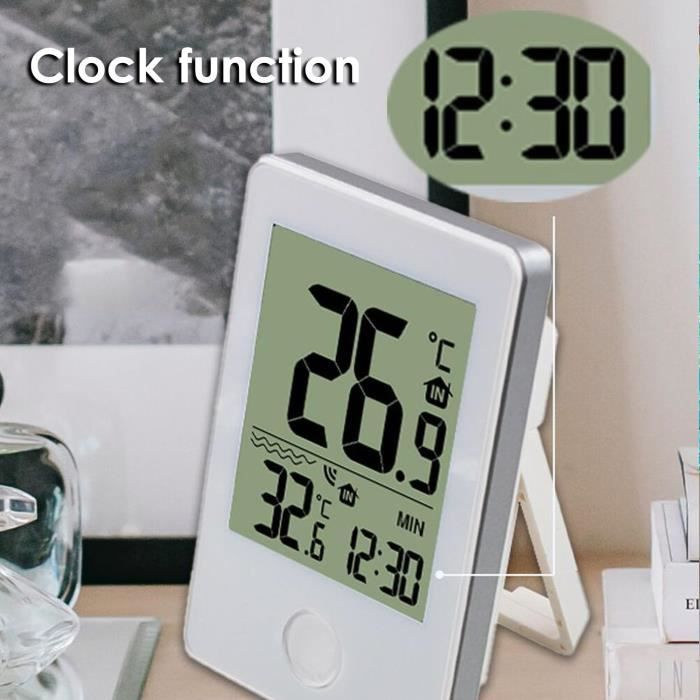 Thermomètre Piscine Sans Fil IP68 - Avec écran LCD Intérieur