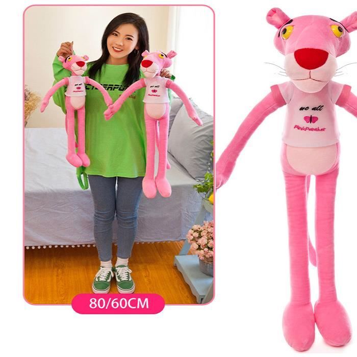 Peluche panthere 2025 rose geante