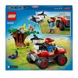 LEGO® 60300 City Wildlife Le quad de sauvetage des animaux sauvages avec figurines-4