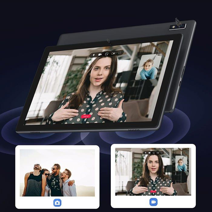 MEBERRY Tablette 10 Pouces Android 10.0 Tablette Tactile, 4 Go RAM 64