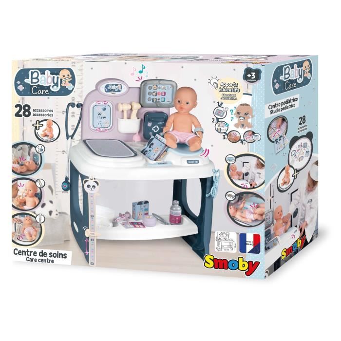 Centre de Soins Baby Care - Smoby - Accessoires Médicaux pour Poupon Pipi -  Cdiscount Jeux - Jouets