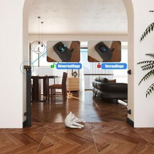 Barrière Amovible De Sécurité Pour Chien Sans Perçage