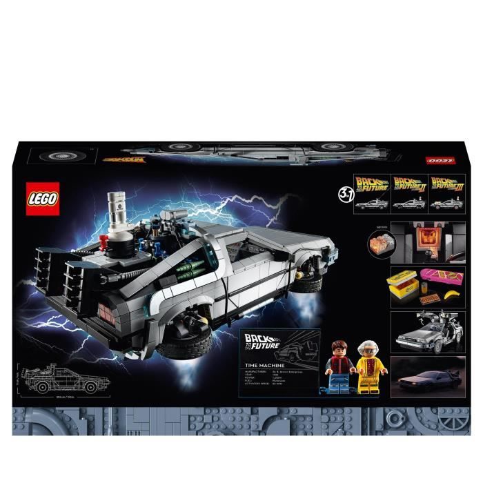 LEGO Retour vers le Futur : la mythique DeLorean est en promo, c