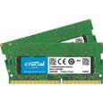 Crucial Module de RAM Crucial - 16 Go (2 x 8 Go) - DDR4-2400/PC4-19200 DDR4 SDRAM - CL17 - 1,20 V - 260-pin --0