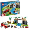 LEGO® 60301 City Wildlife Le tout-terrain de sauvetage des animaux sauvages, jouet voiture tout terrain avec figurines-0