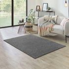 Tapis de Salon Shaggy 115x170cm, Ohio - Platine / Gris - Carpet Studio