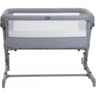 Berceau cododo CHICCO Next2Me GO - Compact - Pliable - Inclinable - 6 Niveaux de hauteur - Gris clair