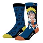 [ X ] CAPSLAB Chaussette homme NARUTO, chaussette fantaisie homme Naruto, authentique et original - bleu
