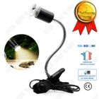 INNOVTEC TD® support de lampe chauffante reptiles céramique porte-lampe ampoule noir métal résistant températures pour aquarium éclairages