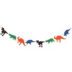 TINKSK - TINKSKY 3 m mignon no-tissé dinosaure drapeau créatif guirlande bannière fête d'anniversaire décoration fournitures