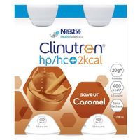 Clinutren HP/HC + Saveur Caramel 4 x 200ml