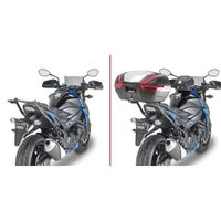 Support de top case GIVI 3113FZ pour moto Suzuki 750 GSX S 2017 à  2021