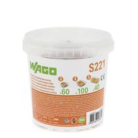WAGO - Seau de 200 bornes de connexion automatique S221 2,3 et 5 entrées