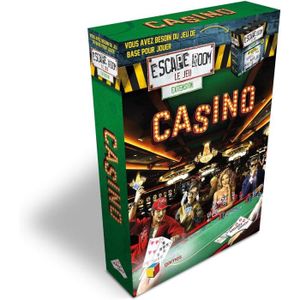 JEU SOCIÉTÉ - PLATEAU Escape Game-Pack Extension-Casino 7741.[Z6575]