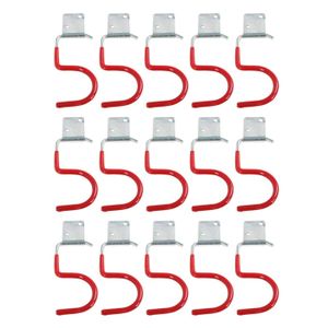 30 Crochets Muraux Garage 5kg - Crochets En U Pour Outils De Jardin - Fixation Vis Incluses
