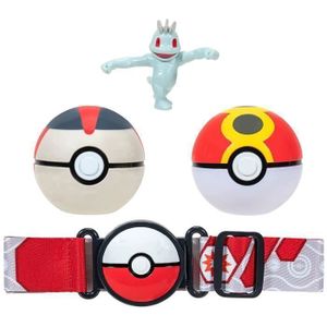 Figurines Ceinture de Dresseur avec Poké ball - Goinfrex Pokémon - UltraJeux