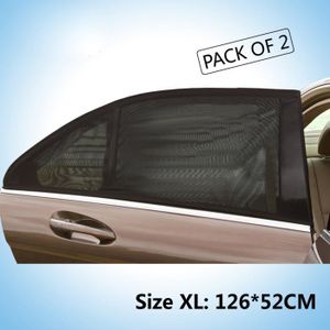 2pcs Pare-Brise De Voiture Rétractable,universel De Voiture Pare-soleil Côté Et Fenêtre Arrière Pare-soleil Bloque La Protection UV Auto Fenêtres Stores Pour Bébé Enfants Animaux 