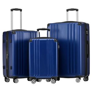 SET DE VALISES Lot de 3 valises à coque dure, valises de voyage, 